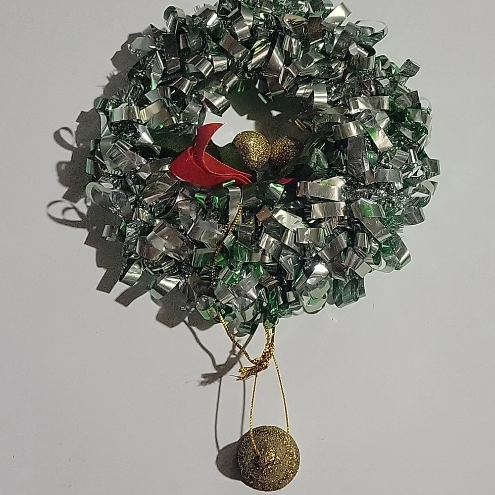 Green Wreath with Bell